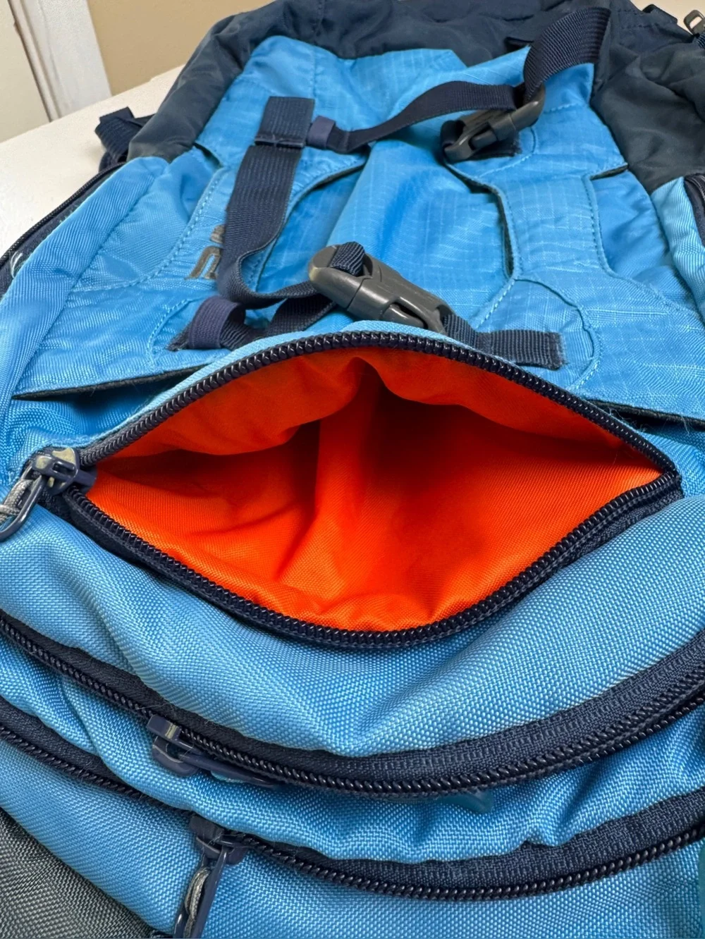Dakine Baker 16L Ski & Snowboard Backpack Blue Navy Orange